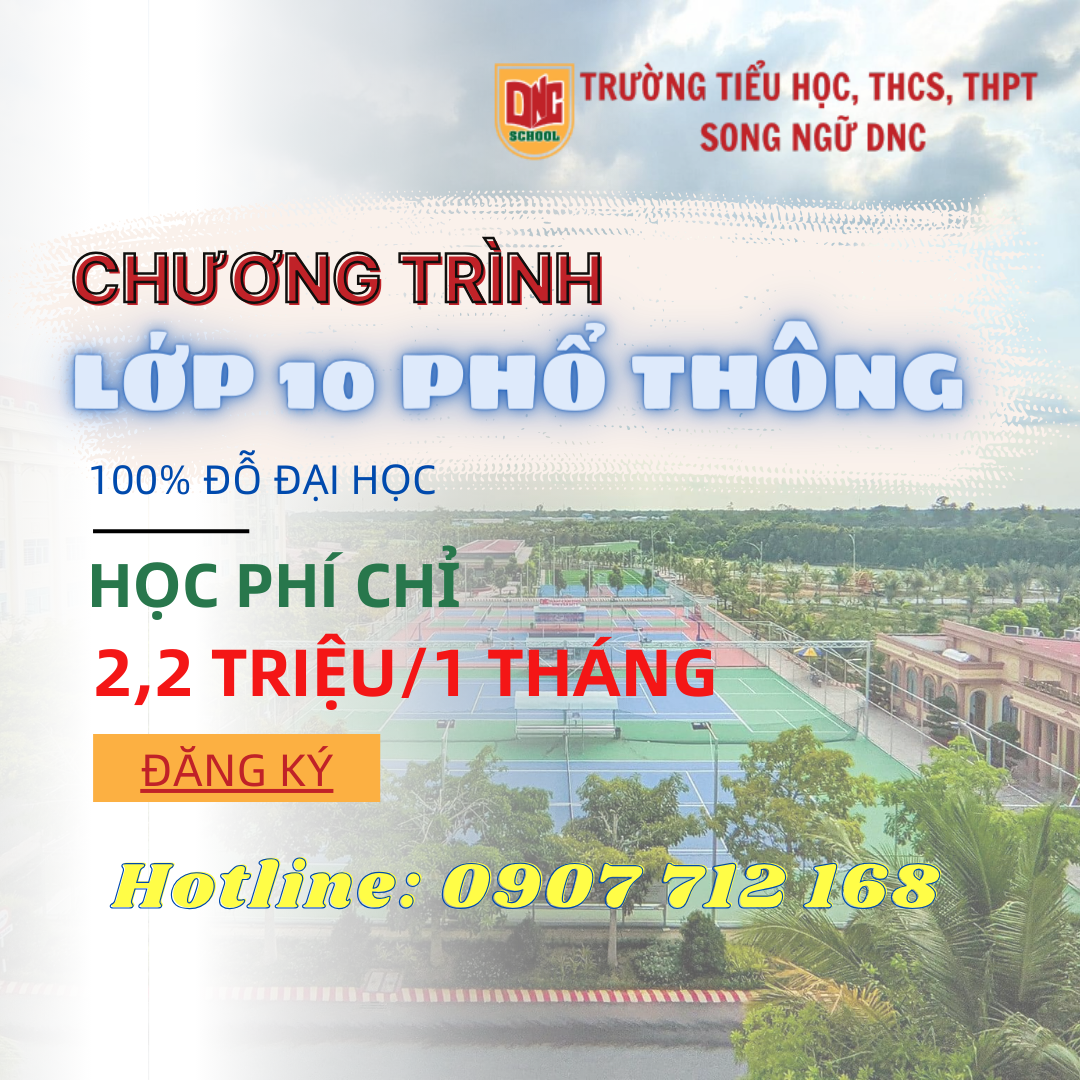 Lớp 10 Phổ thông