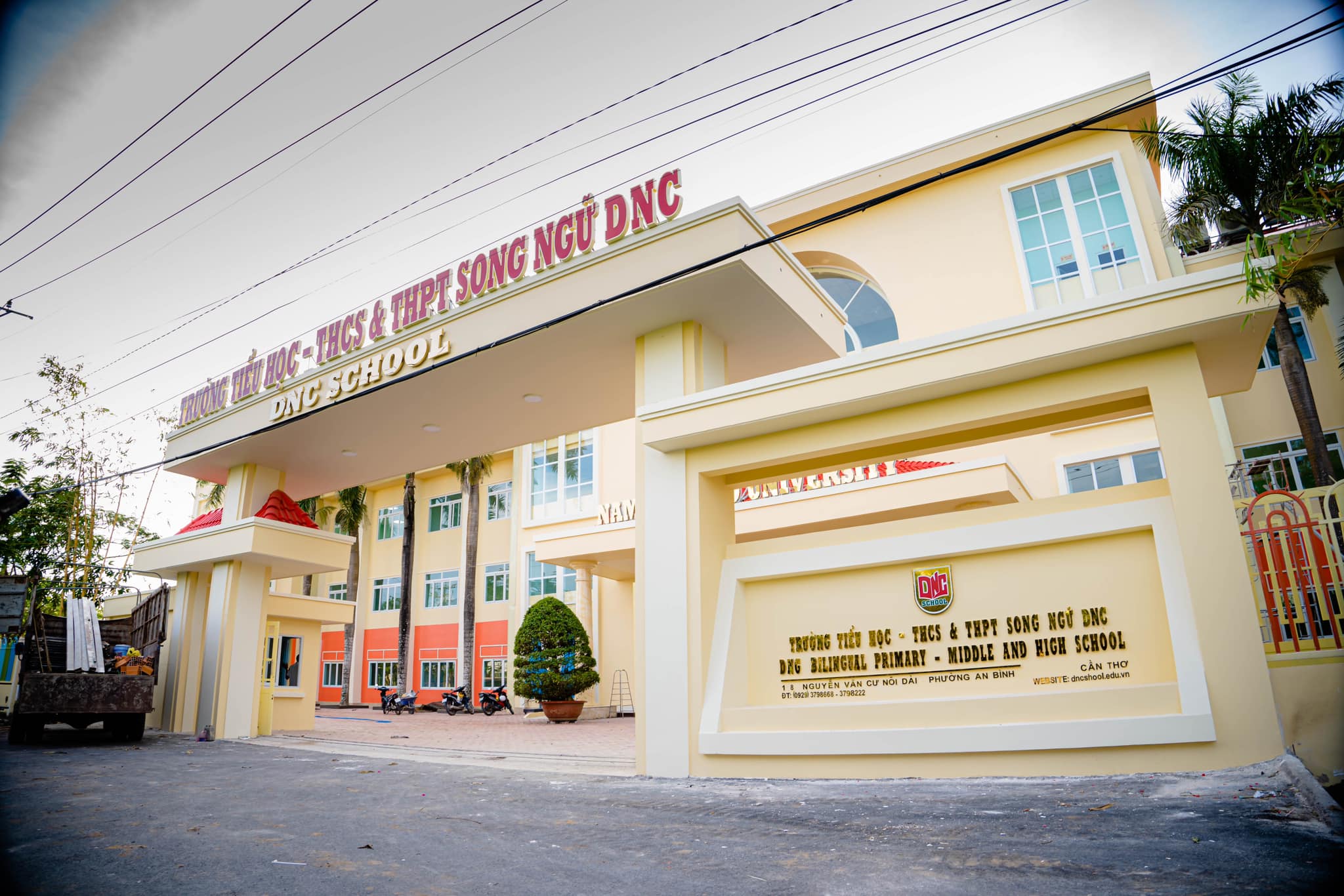 Toàn cảnh cơ sở vật chất tại DNC School