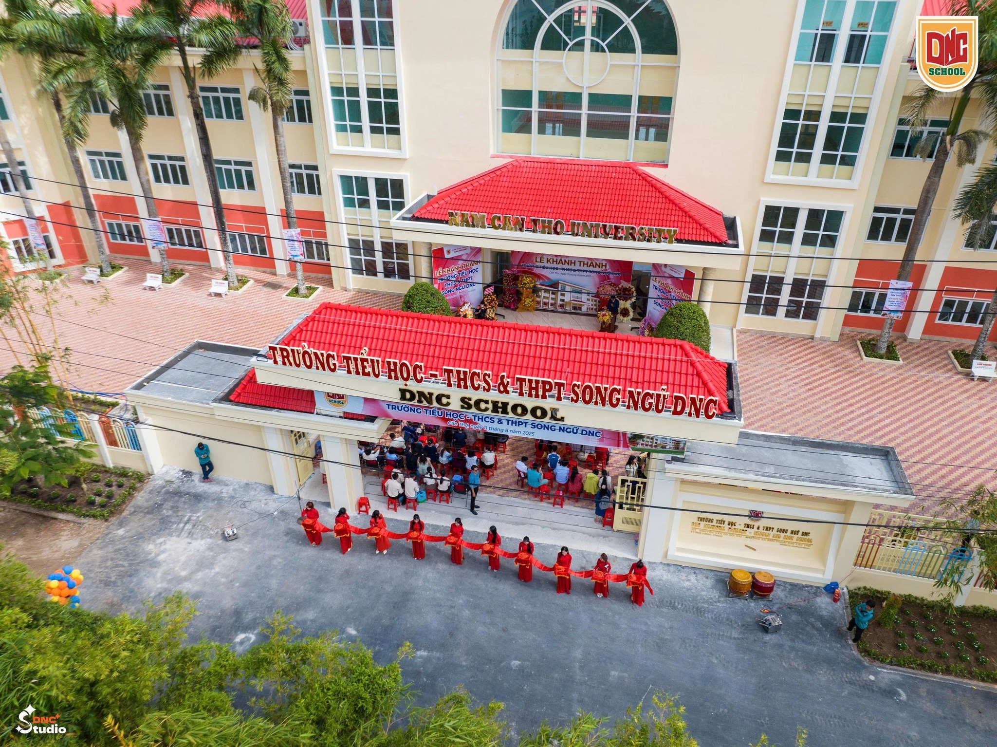 Khu vực học tập mở tại DNC School