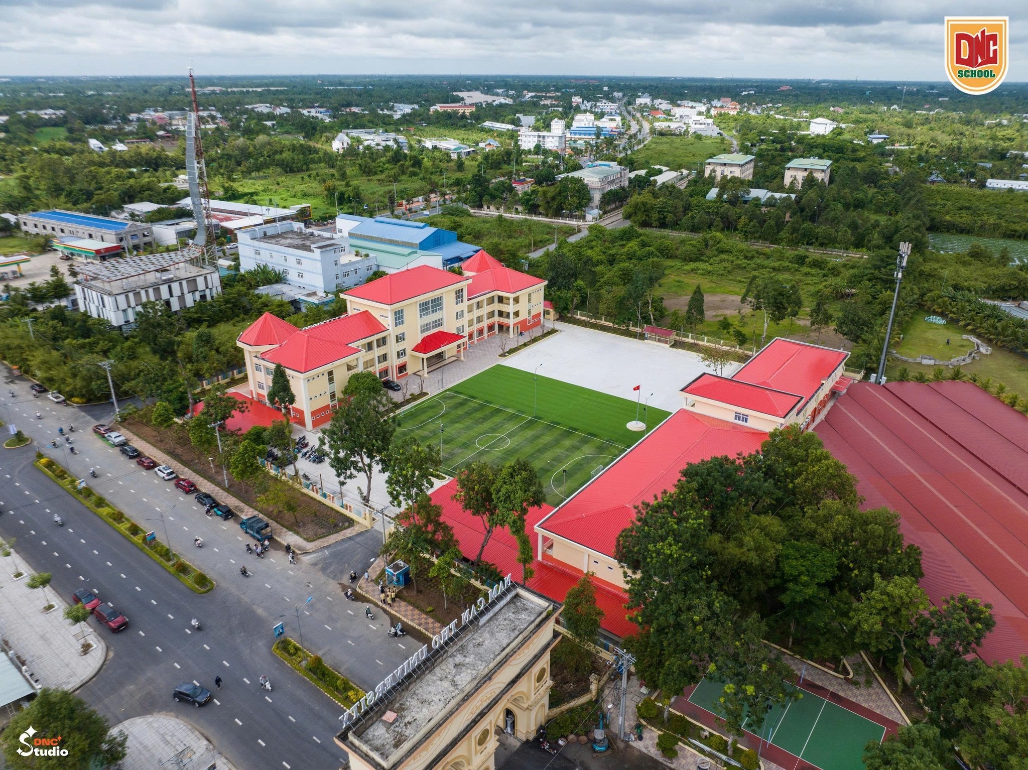 Không gian sinh hoạt tại DNC School
